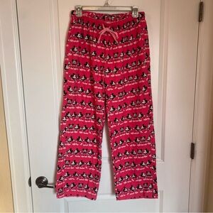 Disney Store Pajama Lounge Pant - Pink Mickey Mouse size Medium